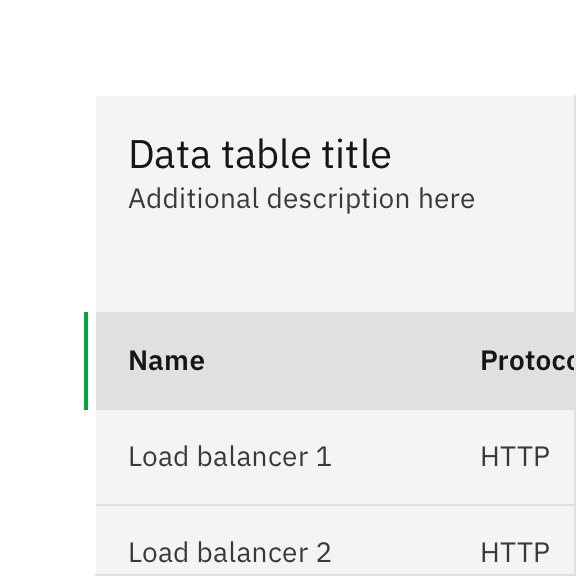 Do: uDo use the same row height for the table and header rows.